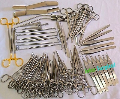 #ad Set of 72 Pcs Plastic Surgery Surgical instruments kit $133.50