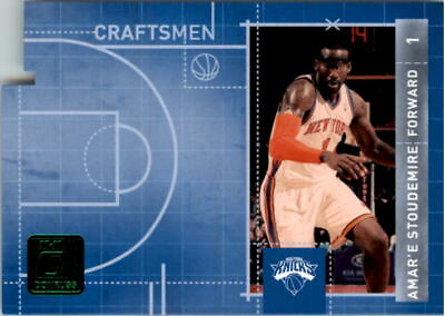 #ad 2010 11 Donruss Craftsmen Die Cuts Emerald Basketball Card #8 Amare Stoudemire $1.75