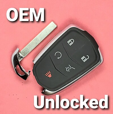 #ad Unlocked OEM 2015 2016 Cadillac SRX Smart Key 5B Hatch Remote Start HYQ2AB $68.39