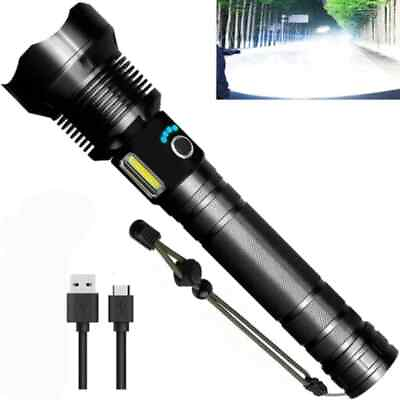 #ad LED Tactical Rechargeable Flashlight $15.00