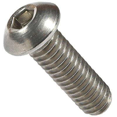 #ad 5 16 18 Button Head Socket Cap Screws Allen Hex Drive Stainless Steel 18 8 $8.35