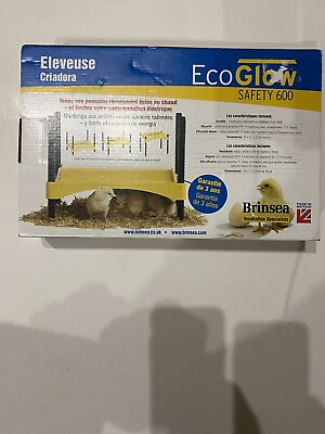 #ad Ecoglow Safety 600 Brooder Plate Chicks Ducklings Quail NOB $79.99