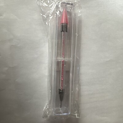 #ad Dual ended Dotting Pen Nail Art Rhinestone Picker Wax Pencil Crystal Bead Handle $4.00