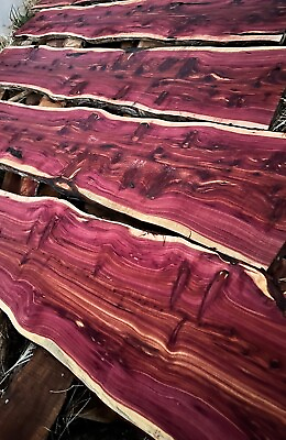 #ad Red Cedar Live Edge Slab Kiln Dried amp; Planed Various Sizes 1.5quot; Thick $115.00