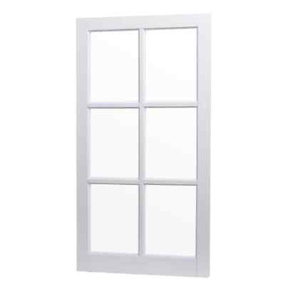 #ad Vinyl Window w Colonial Grid Utility Fixed Garage Shed 22quot; x 41.25quot; Single Pane $117.62