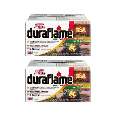 #ad Duraflame 2.5 Pound 3 Hour Long Burn Time Indoor and Outdoor Quick Light Fire... $70.99