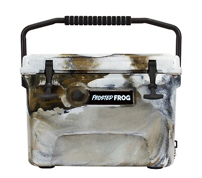 #ad Frosted Frog Desert Camo 20 Quart Cooler Heavy Duty Ice Chest $169.99