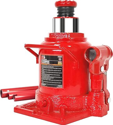 #ad Torin Hydraulic Stubby Low Profile Welded Bottle Jack 20 Ton 40000 lb Capacity $45.85