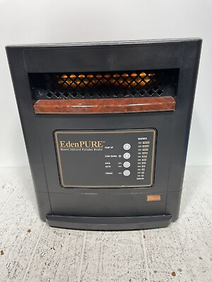 #ad Eden Pure EdenPure Quartz Infrared Portable Personal Heater No Remote $119.99