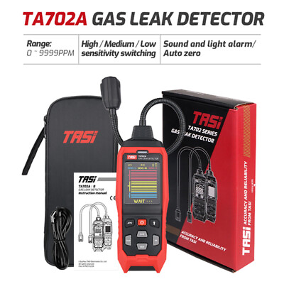 #ad Portable Combustible Natural Gas Leak Detector Tester LCD Propane Visual Leakage $45.99