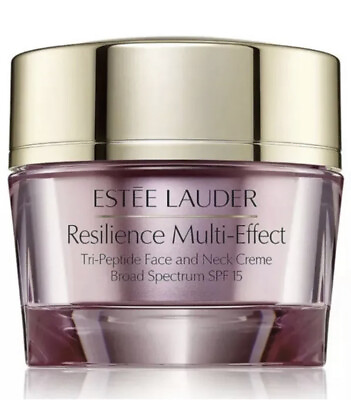 #ad Estee Lauder Resilience Multi Effect Tri Peptide Face Neck Creme 1 oz Nwob $26.95