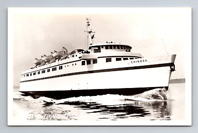 #ad New Flagship Of Puget Sound Ship Transportation Antique Vintage Postcard $7.99