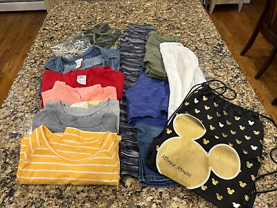 #ad 15 piece girls clothes lot summer sweater dress sandals tops shorts Sonoma $25.00