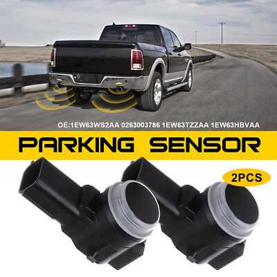 #ad 2X Reverse Parking Backup Assist Bumper Parking Sensor For 2010 2011 Dodge Nitro $14.24