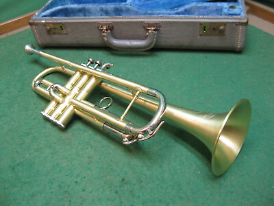 #ad #ad Conn 22B New York Symphony Trumpet 1953 Brushed Original Case amp; Conn 4 MP $797.89
