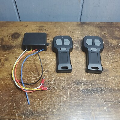 #ad Wireless Winch Remote Control Kit DC12V Switch Handset For Jeep ATV SUV Truck $12.00