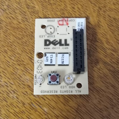 #ad Dell 45VEX button LED Front Control Panel Board 88RXM No Cable $10.00
