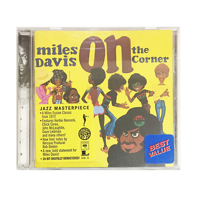 #ad Western Music CD Miles Davis On The Corner Jazz Masterpiece Electric Miles Ele $35.88