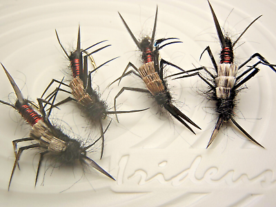 Irideus Rockette Leggy Hellgrammite Nymph Flies Fly Fishing Flies Trout Flies $9.99