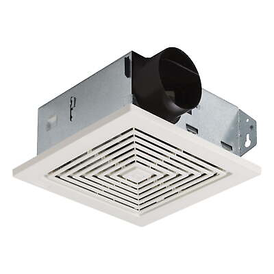#ad Broan NuTone Ceiling Wall Ventilation Fan 50 CFM 4.0 Sones White Plastic Grille $24.43