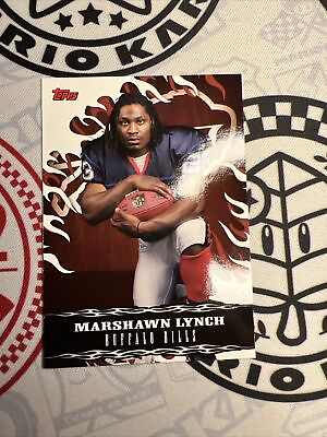 #ad 2007 Topps Red Hot Rookies #5 Marshawn Lynch $1.50