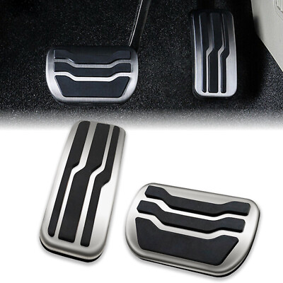 #ad 2x Car AT Brake Gas Pedal Cover Foot Pads For Ford Explorer 2017 2018 2019 $18.98