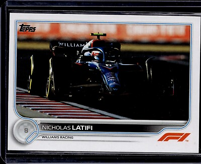 #ad 2022 Topps F1 Nicholas Latifi Formula 1 Williams Team #123 $1.15