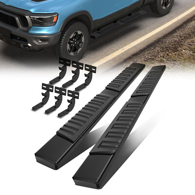 #ad 2PCS 6quot; Side Step Running Boards For Dodge Ram 1500 Quad Extended Cab 2009 2018 $129.88