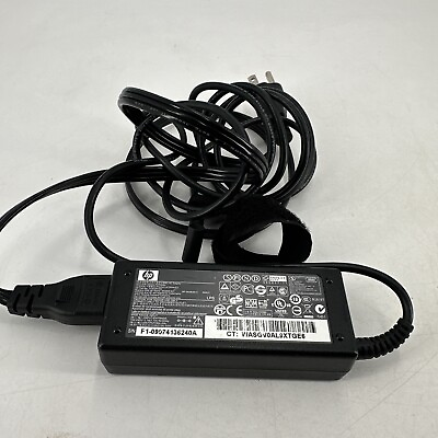 #ad Genuine HP Computer AC DC Adapter Model PPP009H P N 463552 002 w Cord OEM $8.95