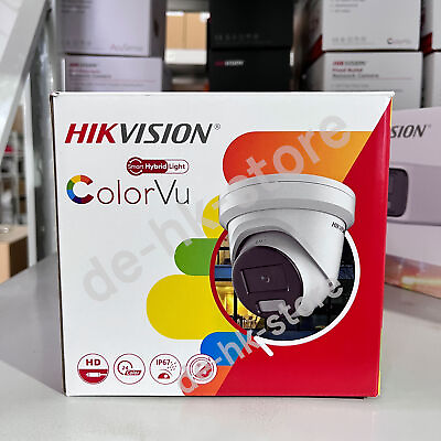 #ad Hikvision Original 4K 8MP Turret IP Camera ColorVu IR PoE MIC DS 2CD2387G2H LIU $189.00