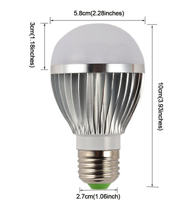 #ad Total invisible E26 LED 980nm IR Infrared Bulb illuminator for Security Camera $32.67