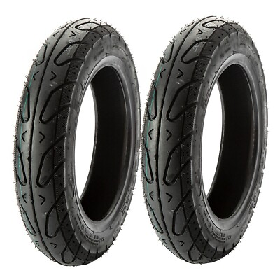 #ad MMG SET OF TWO Scooter Tubeless Tires 3.50 10 Front or Rear fits on 10 Inch Rim $79.90