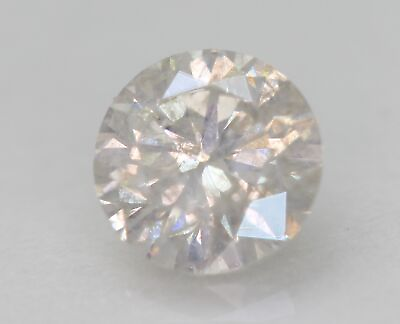 #ad Certified 0.55 Carat H SI2 Round Brilliant Enhanced Natural Diamond 5.22mm 3VG $260.99