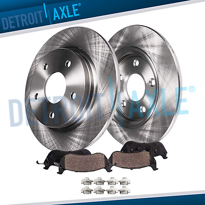 #ad #ad REAR Disc Rotors Ceramic Brake Pads for Hyundai Santa Fe Sport Kia Sorento $77.53