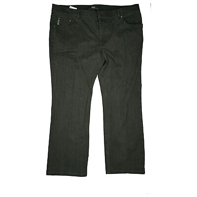 #ad BRAX Cooper Men#x27;s Stretch Jeans Trousers Straight XXXL 58 W42 L30 Braun Plus $95.66