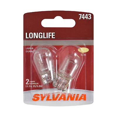 #ad #ad SYLVANIA 7443 Long Life Miniature Bulb Contains 2 Bulbs $5.75