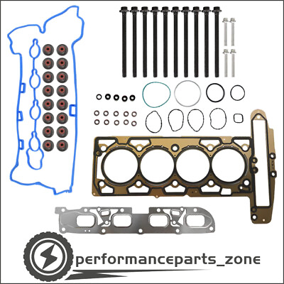 #ad Multiple Layers Steel Head Gaskets Bolts For Chevy GM 2.4L Ecotec 10 17 C K R W $79.99