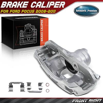 Disc Brake Caliper with Bracket for Ford Focus 2008 2010 2011 Front Right Side $60.99