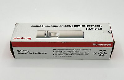 #ad Brand New Honeywell IS310WH Request To Exit RTE Passive Infrared Motion Sensor $39.99
