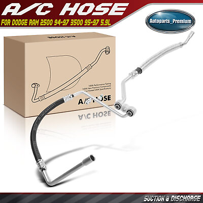 #ad A C Suction and Discharge Hose Assembly for Dodge Ram 2500 3500 1994 1997 5.9L $36.79