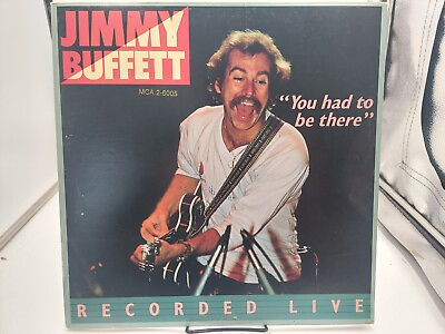 #ad JIMMY BUFFETT YOU HAD TO BE THERE 2LP Record AK1108 Ultrasonic Clean VG $54.95