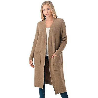 #ad Women#x27;s Wool Blend Cardigan Sweater with Pockets $38.99