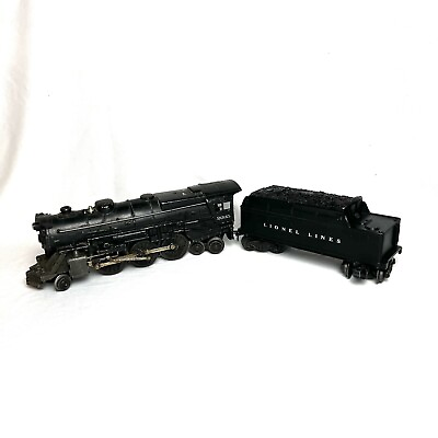 #ad Vintage Lionel O Gauge 2035 Locomotive w 6466W Tender $129.35