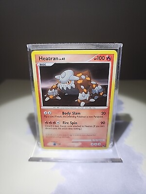 #ad Pokémon TCG Heatran 1 17 POP Series Promos 8 Cosmos Holo Rare Rare NM $3.99