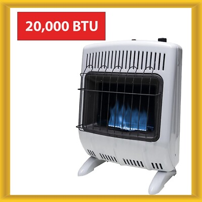 #ad Mr Heater 20000 BTU Vent Free Indoor Outdoor Space Heater Blue Flame Natural Gas $199.99