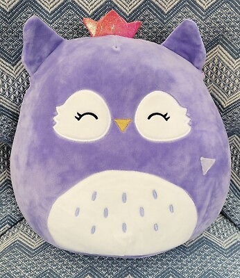 #ad Squishmallow Fania the Purple Owl 12 inch Stuffed Animal Plush $20.99