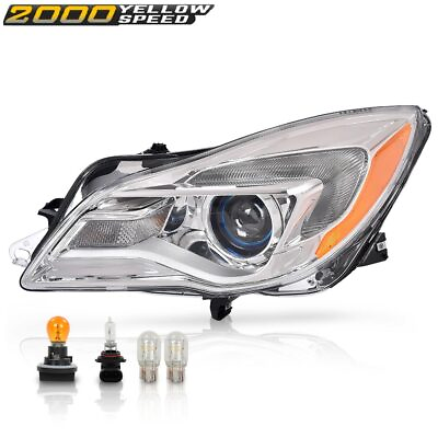 #ad Factory Headlight HeadLamp w Bulb Left Driver Side Fit for 2014 2017 Buick Regal $86.05