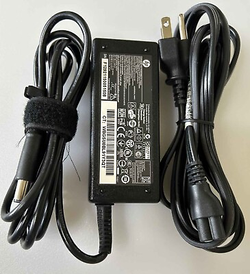 #ad Genuine 65W HP Laptop AC Adapter PPP009H P N 608425 002 $7.59