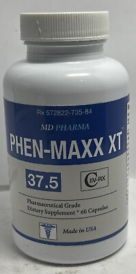 #ad Phen Maxx XT All Natural Weight Loss Supplement 910 mg 60 Capsules Ex: 09 2025 $22.50