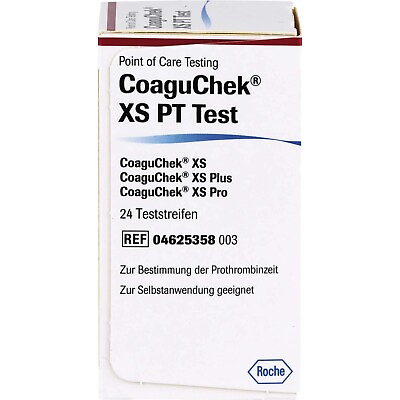 #ad Coagulation INR Test Strips 24ct Box and Code Chip Exp. 05 2025 NEW $144.95